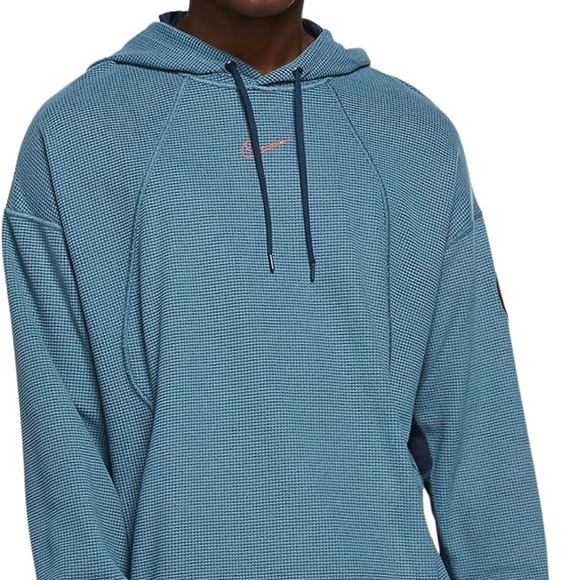 Nike Move to Zero Fleece Pullover Training Hoodie CU4997-458 (Blue/Orange) - Picture 1 of 5
